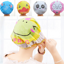 Cute Cartoon Waterproof Shower Cap - Fun & Functional Bath Essentials for Kids and Adults