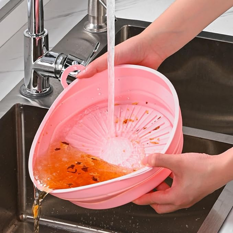 Reusable Silicone Air Fryer Liner - Non-Stick, Heat-Resistant, Easy to Clean