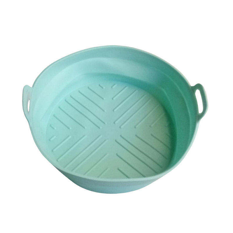 Reusable Silicone Air Fryer Liner - Non-Stick, Heat-Resistant, Easy to Clean