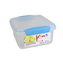 Sistema Klip It Food Storage Container - BPA-Free, 1.2L, Secure Locking, Stackable Design