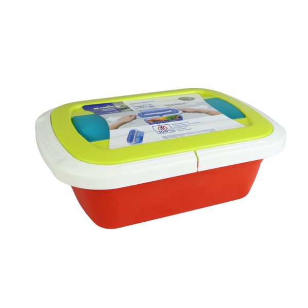 2 Pack Stainless Steel Snack Containers - Double Compartment Leakproof Food Storage For Dips & Snacks