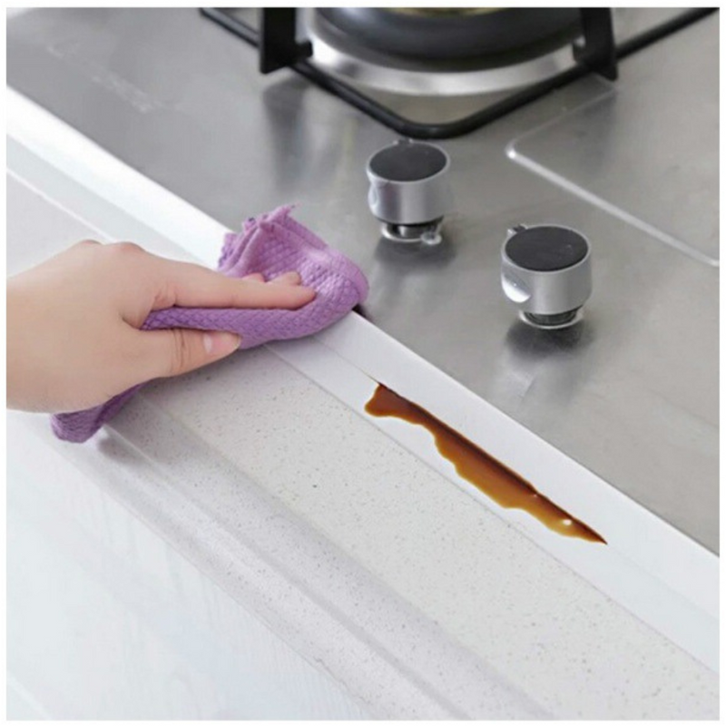 Waterproof Self-Adhesive Caulk Strip - Flexible Sealing Tape For Kitchen, Bathroom, And More