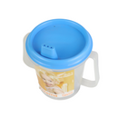 Sistema Kids Sippy Cup 250ml - BPA-Free Toddler Training Cup with Spout Lid, Easy-Grip Handles