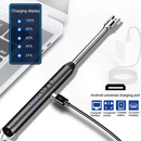 USB Rechargeable Electric Arc Lighter - Flexible Neck, Windproof & Safe Design