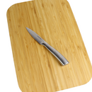 طقم سكاكين من الستانلس ستيل مع حامل - 5 قطع بتصميم أنيق