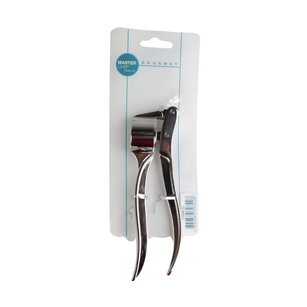 Master Chef Stainless Steel Garlic Press - Durable & Easy to Use Kitchen Tool