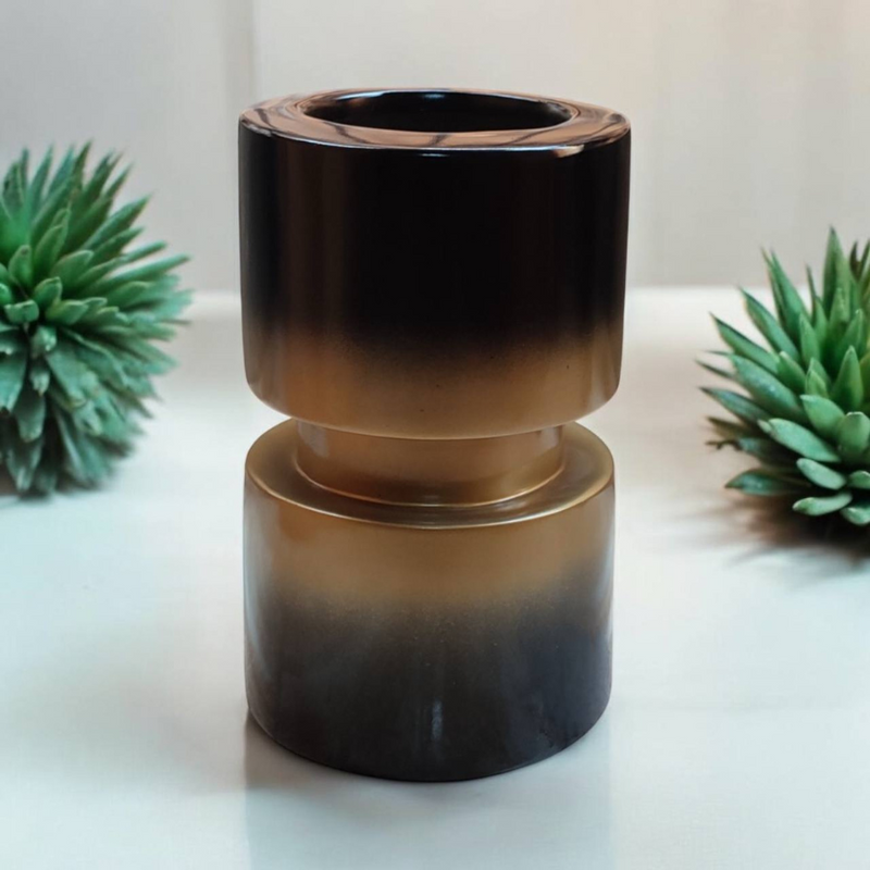 Handmade Fiberglass Multi-Use Piece - 50 cm Height, 33 cm Width, Table or Pot, Various Colors