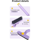 Multi-Functional Scrub Brush With Crevice Tool - Ideal For Drains, Tiles, And Tough Stains