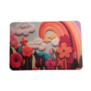 سجادة أرضية بنمط هندسي عصري – أنيقة، غير قابلة للانزلاق، سهلة التنظيف، تضيف لمسة جمال لأي غرفة