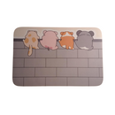 سجادة أرضية بنمط هندسي عصري – أنيقة، غير قابلة للانزلاق، سهلة التنظيف، تضيف لمسة جمال لأي غرفة