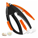 Master Chef 3-in-1 Kitchen Tool - Peeler, Garlic Slicer & Meat Tenderizer with Easy-Squeeze Handle