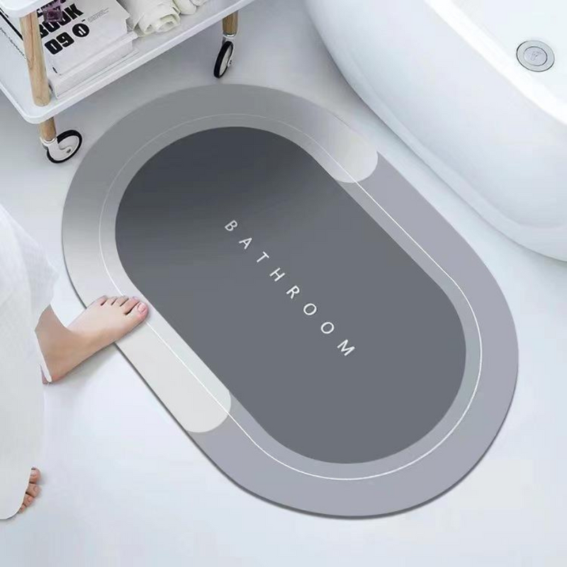Non-Slip Bathroom Mat - Stylish and Absorbent Bath Rug for Modern Bathrooms