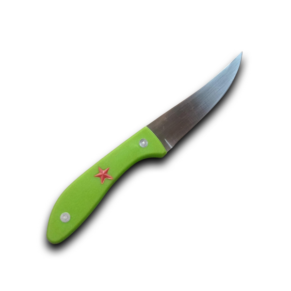 سكينة مطبخ من الستانلس ستيل بيد بلاستيك 22 سم