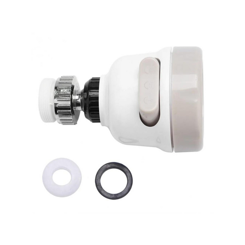 Adjustable Faucet Sprayer Nozzle - 360° Rotating & Water-Saving