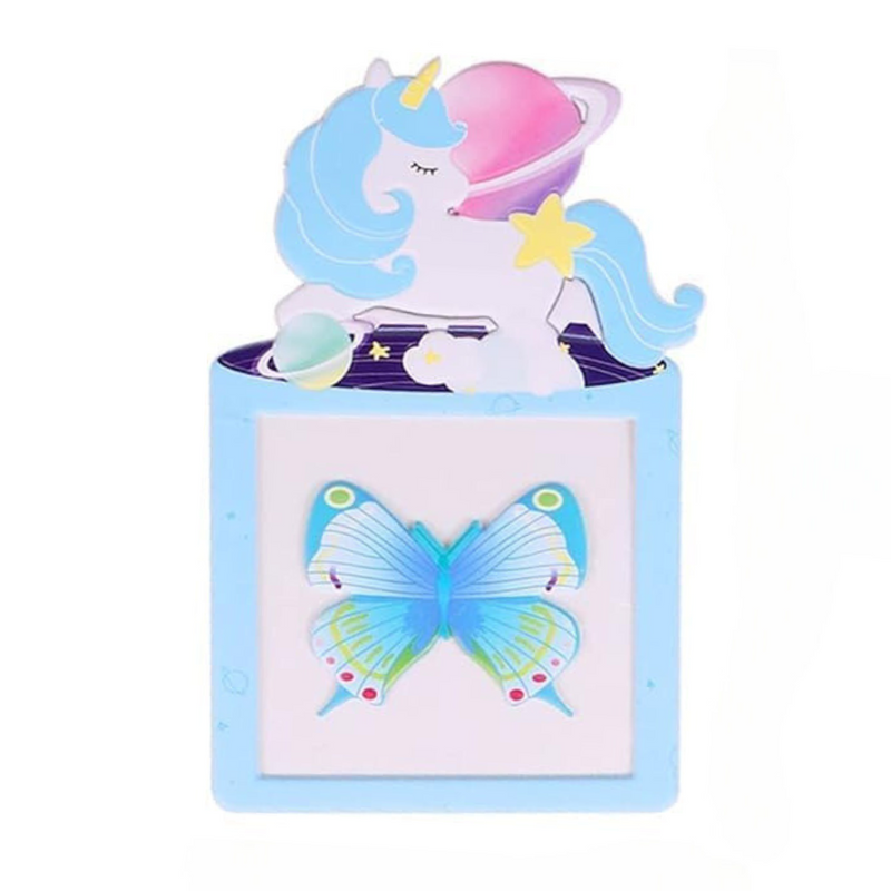 Adorable Unicorn & Butterfly Photo Frames - Perfect for Kids' Rooms
