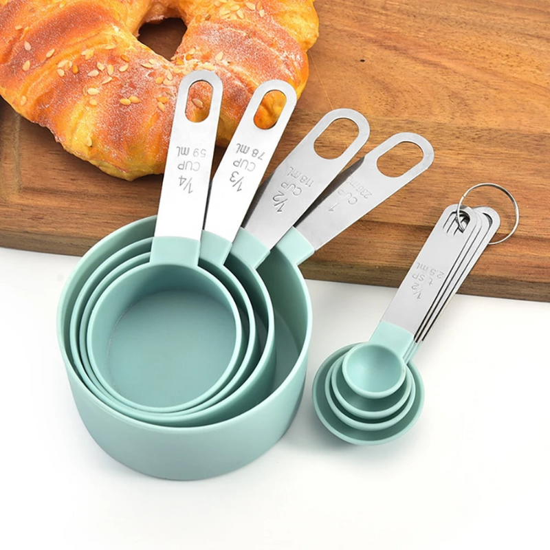 8Pcs  Multi Purpose Spoons/Cup Measuring Tools for Kitchen