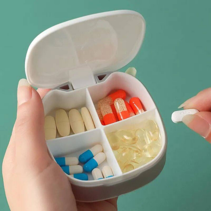 Travel Medicine Carrier Box BPA Free Pill Container Set