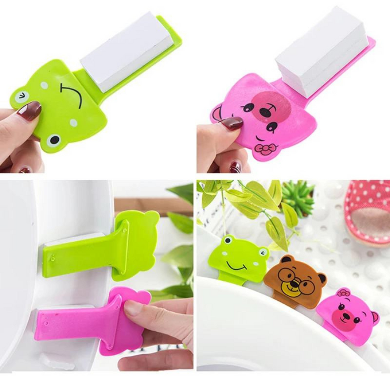 Colored Toilet Cover Lifter Handle Seat Holder Lift