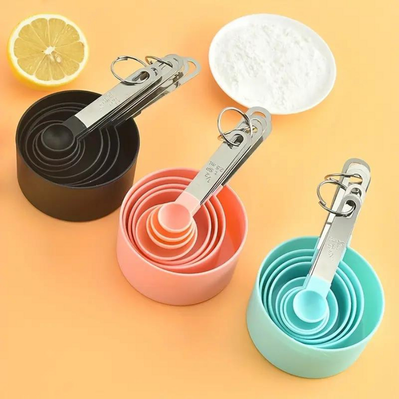 8Pcs  Multi Purpose Spoons/Cup Measuring Tools for Kitchen