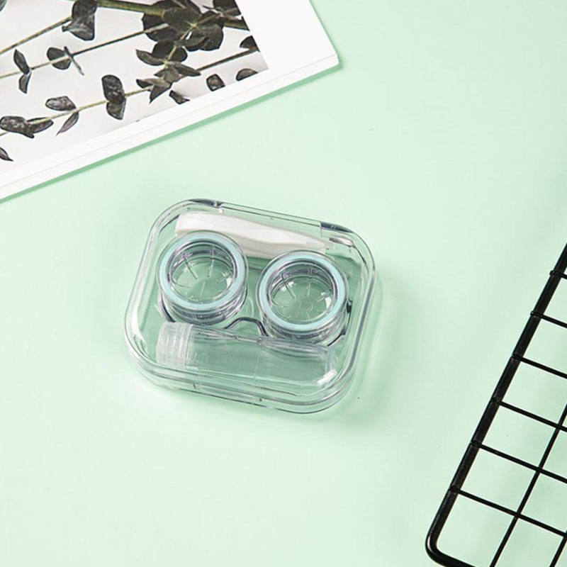 Top Clear Contact Lens Case Travel Kit