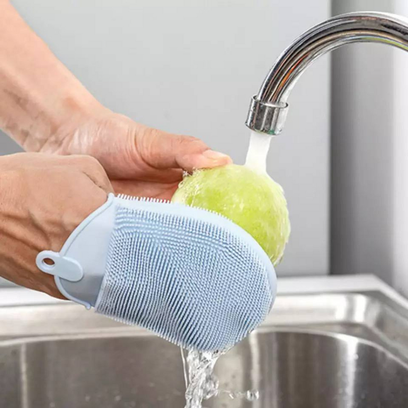 Multi-Functional Silicone Non-Stick Kitchen Accessories Cleaning Glove