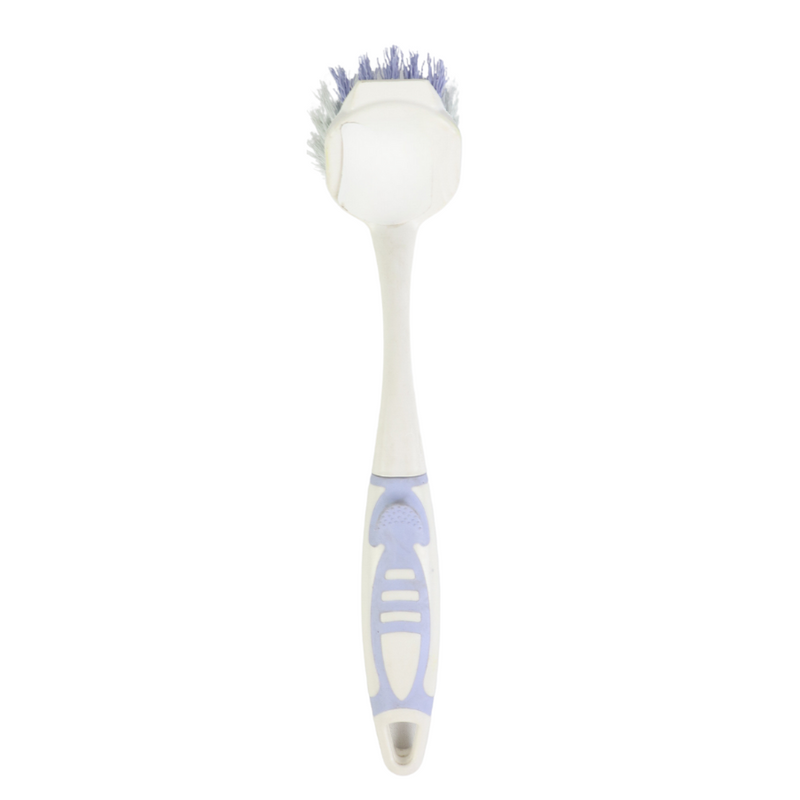 Multi-Purpose Scrub Brush with Soft Bristles and Ergonomic Non-Slip Handle for Versatile Cleaning