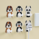 Adorable Animal Wall Hook - Self-Adhesive Hook for Cables, Keys, And More - Single Piece