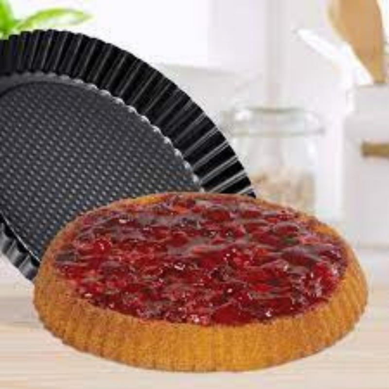 Premium 28 cm Tart Pan for Baking Pies and Fruit Tarts