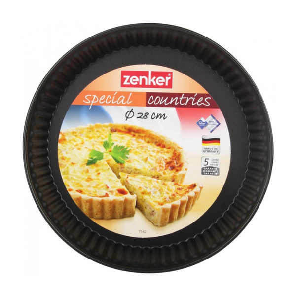 Non-stick Zenker 28 cm tarte tin for perfect baking results – Cupindy