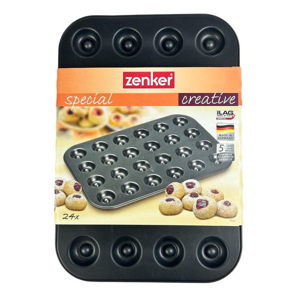 Non-stick Zenker 24-cup baking tray 38 cm for cupcakes and pastries – Cupindy