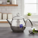 براد شاي عبود ستانلس ستيل 1.5 لتر - إبريق أنيق صناعة مصرية