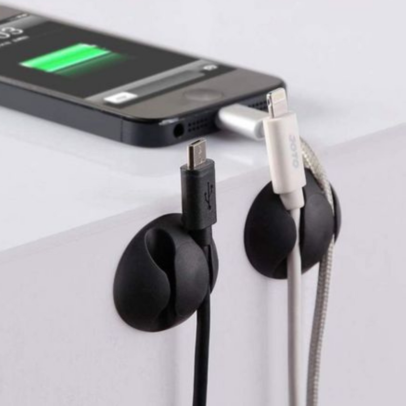 Black cable organizer strip - Cupindy