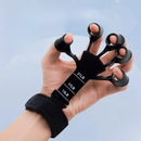 Adjustable Finger Exerciser And Hand Grip Strength Trainer With Resistance Levels For Rehabilitation, Fitness, And Stress Relief