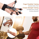 Adjustable Finger Exerciser And Hand Grip Strength Trainer With Resistance Levels For Rehabilitation, Fitness, And Stress Relief