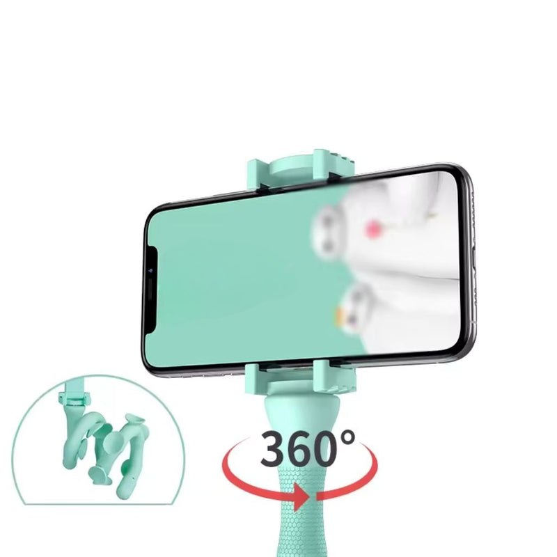 Soft silicone stand for smartphones with secure grip