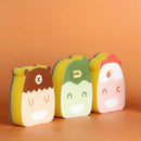 Cute cartoon kitchen sponge for dishwashing