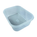 Clear open rectangular food storage container made of durable plastic, ideal for storing leftovers or meal prep | Cupindy