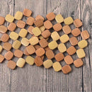 Wooden heat-resistant pot mat with square design, ideal for teapots and cookware | Cupindy