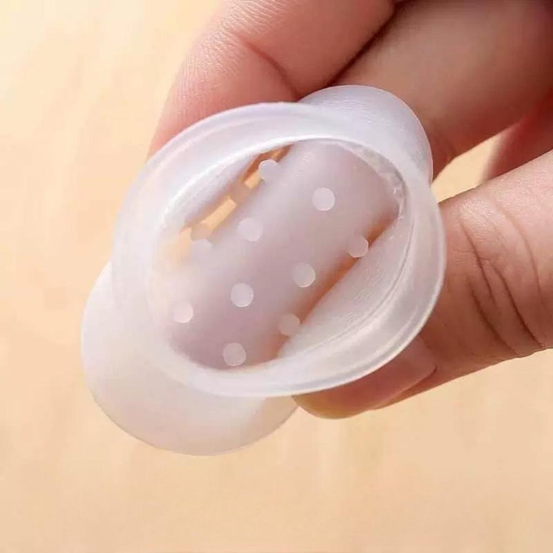 Transparent silicone chair leg caps for floor protection and noise reduction | Cupindy