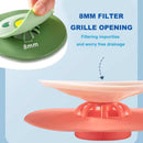 سدادة حوض ومصرف أرضية مطاطية مع فلتر – غطاء متعدد الاستخدام مانع للانسداد