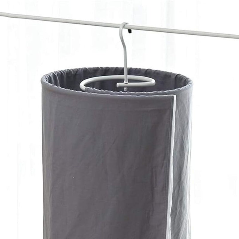 Bed Sheet Drying Spiral Rack – Foldable Space-Saving Laundry Hanger for Sheets, Towels, and Blankets | Cupindy