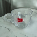 Blinkmax 190ml Glass Cup Set Of 6 - Stylish And Durable Design For Hot And Cold Beverages