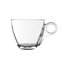 Blinkmax 190ml Glass Cup Set Of 6 - Stylish And Durable Design For Hot And Cold Beverages