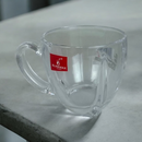 Blinkmax 185ml Glass Mug Set Of 6 - Elegant And Durable Design For Hot And Cold Beverages