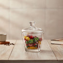 برطمان زجاجي صغير بغطاء من بلينكماكس – وعاء تخزين شفاف للحلوى والمكسرات