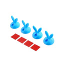 Organizer clips to manage computer or phone charging wires