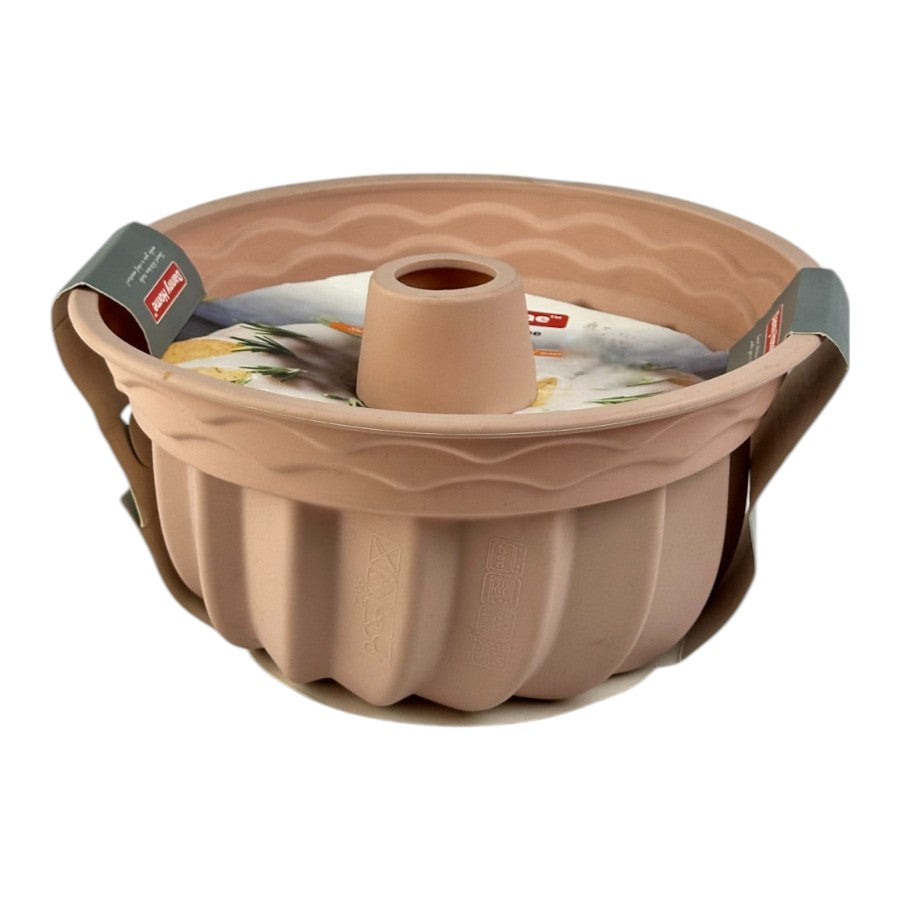Danny Home Professional Silicone Bundt Cake Pan - Non-Stick - BPA-Free - 22 cm