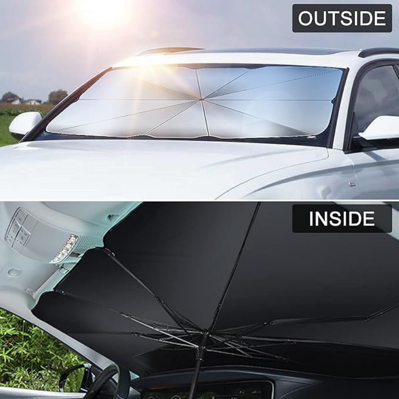 Car Sunshade for Front Windshield - UV Protection & Cooling Car Sunshade for Front Windshield - UV Protection & Cooling