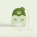 Fun-shaped sponge for cleaning pots and pans