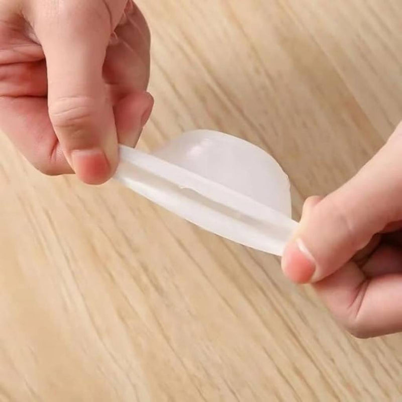 Non-slip silicone chair leg caps for hardwood and tile floors | Cupindy